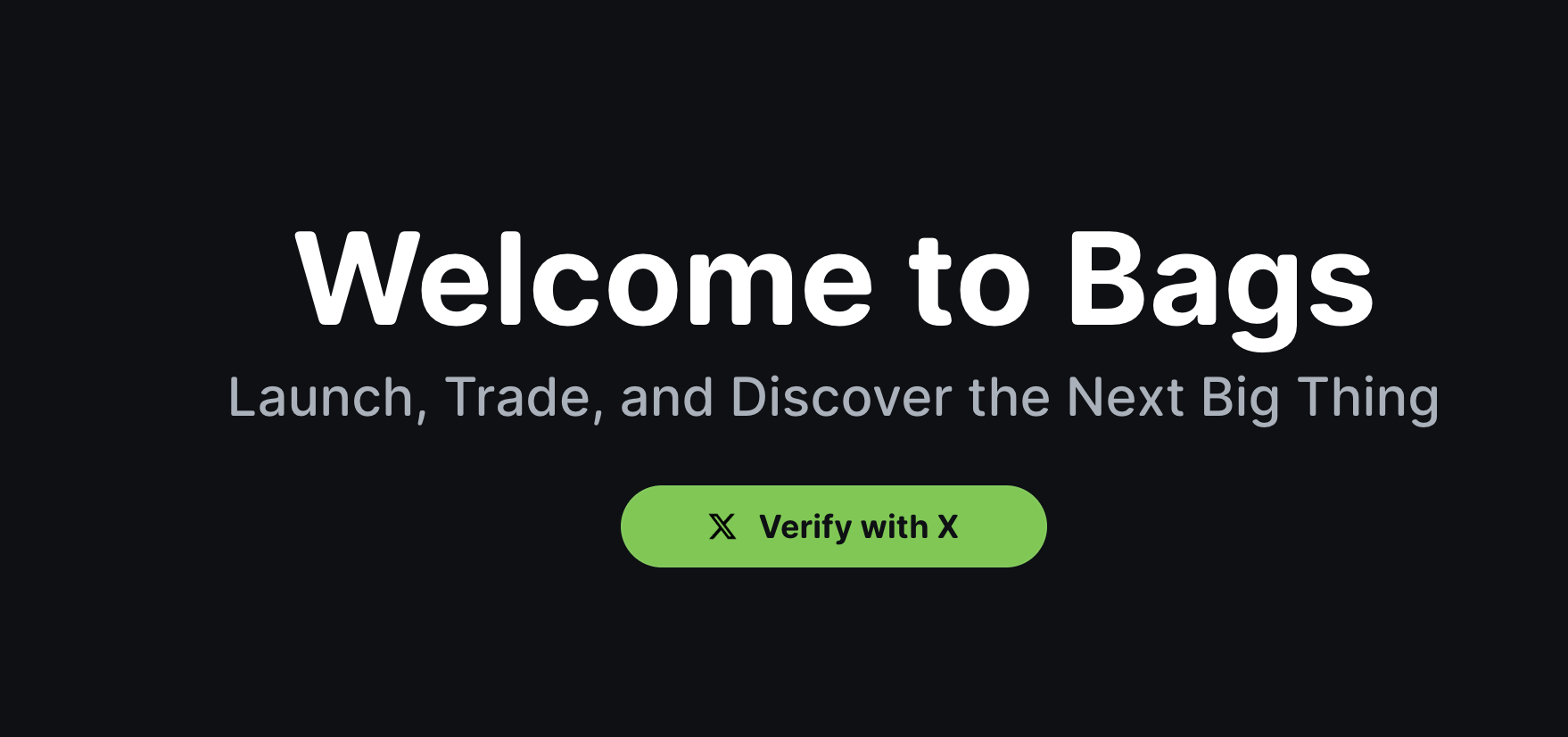Step 1: Verify with X